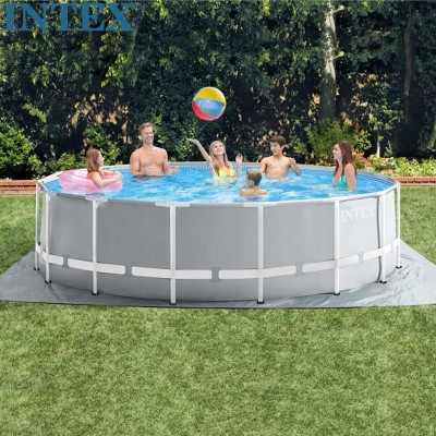 Intex 15ftx48in Piscina Pool Above Ground Stainless Steel Pools China manufacture,Supplier