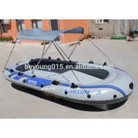 INTEX excursion 5 person inflatable fishing raft boat sale