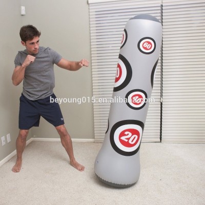 bestway blow up 63" bop bag inflatable punching bag for adult