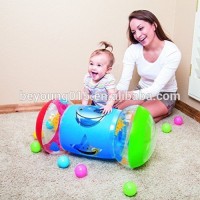 High quality Bestway baby step cheap funny inflatable baby roller toys