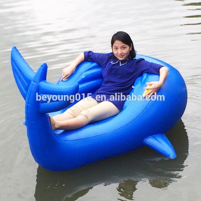 Giant Blue Whale Raft Float Inflatable Pool Lounge Floating Really Big Inflatable Big Whale Loungers Floating Bed Air Mat