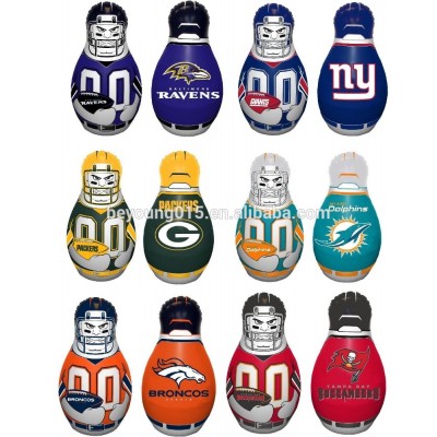 Giants custom Inflatable Tackle Buddy Punching Bag Stands 40 Inch Tall NFL