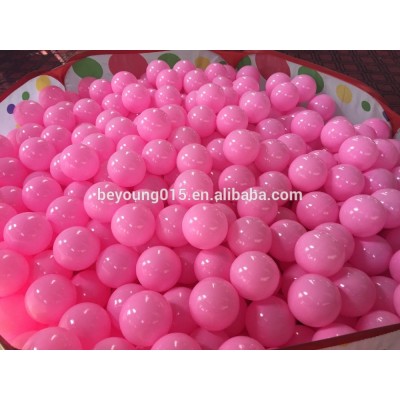 Promotional Toy Style and Skip Ball Type pink plastic ball pit balls