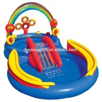 Intex Rainbow Ring Inflatable Play Center pool for kids